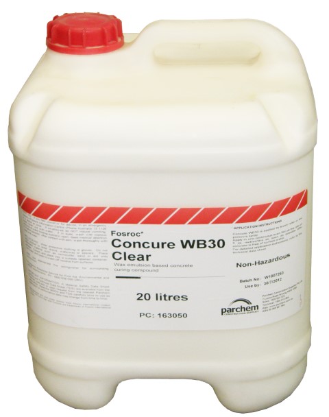 FOSROC CONCURE WATERBASE 30 CLEAR 20L